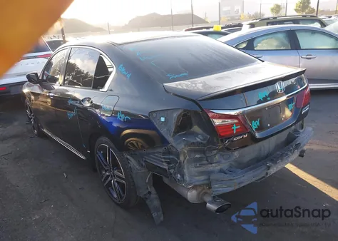 2017 Honda Accord Sport Se from USA, damaged, VIN 1HGCR2F11HA124476